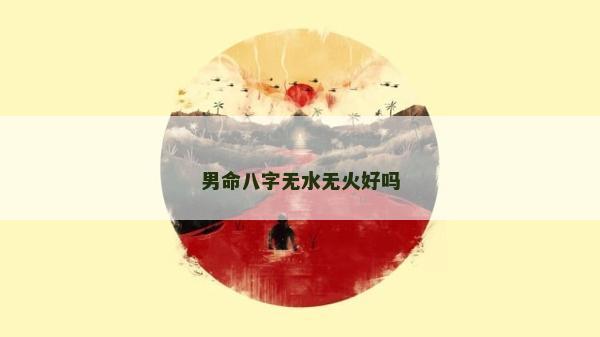 男命八字無水無火好嗎