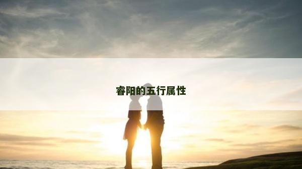 睿陽的五行屬性