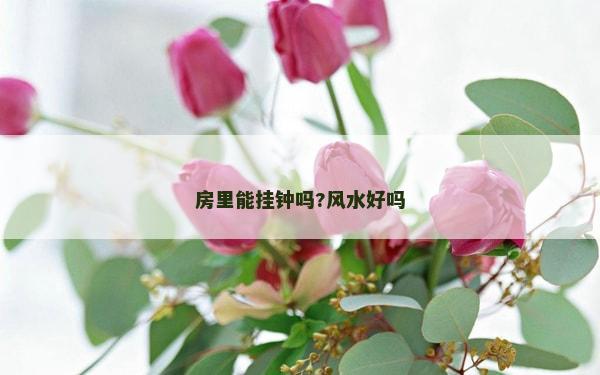 房里能掛鐘嗎?風水好嗎