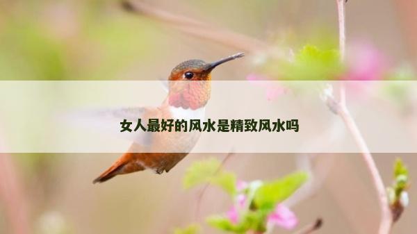 女人最好的風水是精致風水嗎