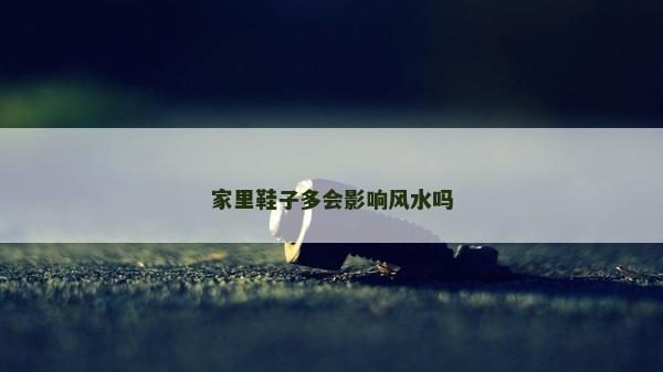 家里鞋子多會影響風水嗎 家里鞋子多會影響風水嗎
