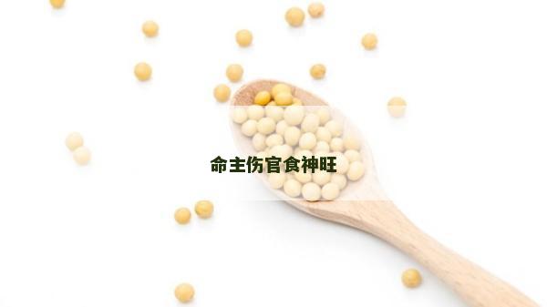 命主傷官食神旺