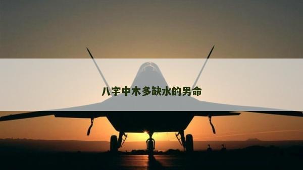 八字中木多缺水的男命 八字中木多缺水的男命