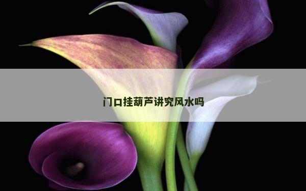 門口掛葫蘆講究風水嗎