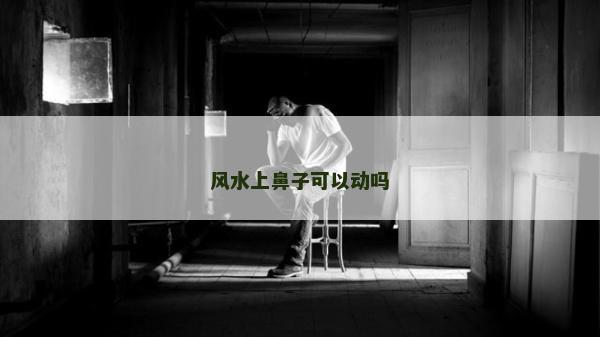 風水上鼻子可以動嗎