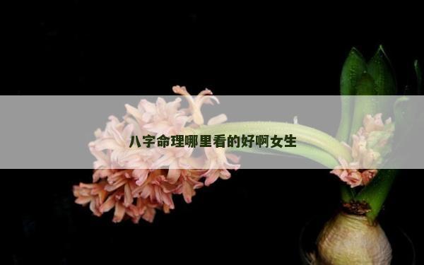 八字命理哪里看的好啊女生