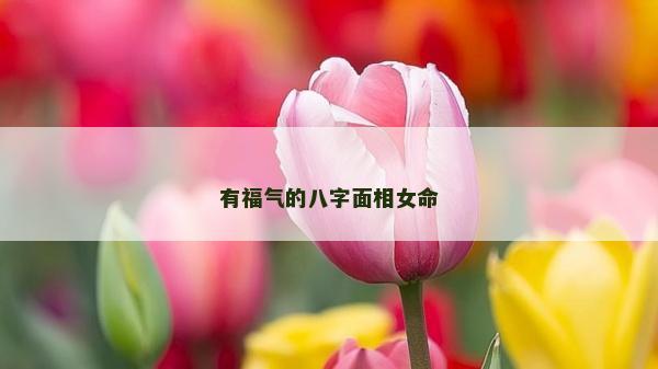 有福氣的八字面相女命