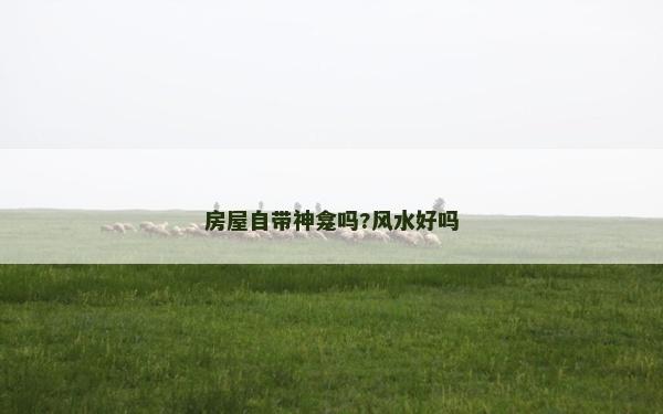 房屋自帶神龕嗎?風水好嗎