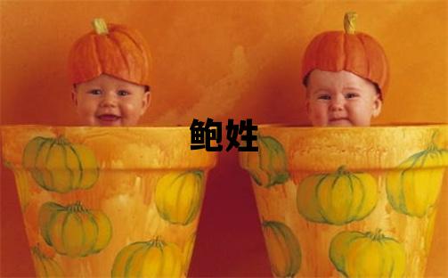 鮑姓有新意的女孩名字