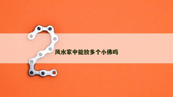 風水家中能放多個小佛嗎