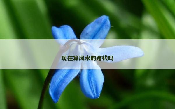 現在算風水的賺錢嗎