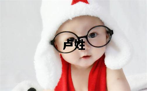 盧姓洋氣的女孩名字