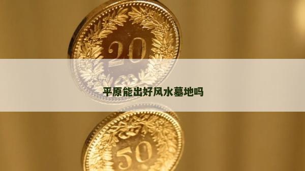 平原能出好風水墓地嗎