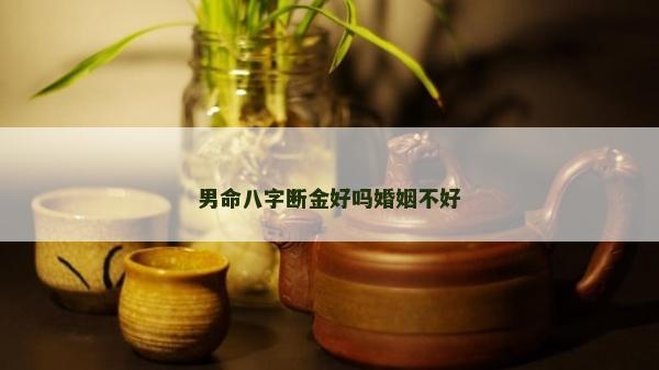 男命八字?jǐn)嘟鸷脝峄橐霾缓? alt=