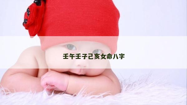 壬午壬子己亥女命八字 壬午壬子己亥女命八字