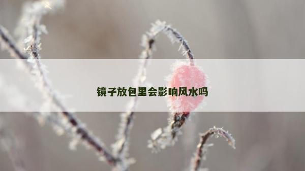鏡子放包里會影響風水嗎