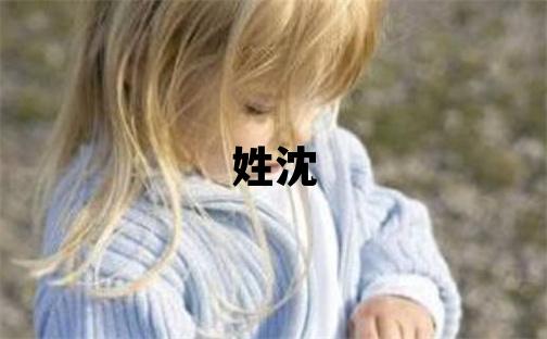 姓沈叫什么名字好 姓沈的男孩有靈氣的名字