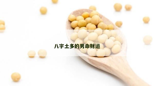 八字土多的男命財運