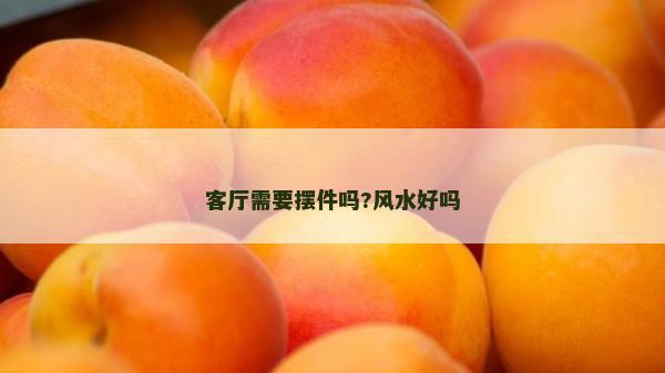 客廳需要擺件嗎?風水好嗎