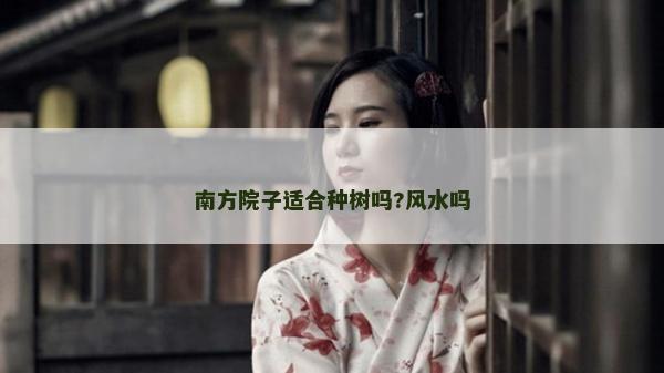 南方院子適合種樹嗎?風水嗎
