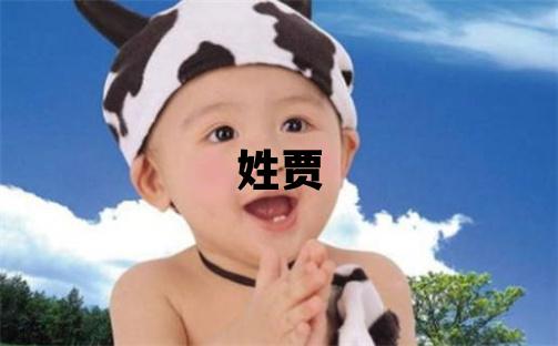 姓賈叫什么名字好 姓賈的女孩有新意的名字