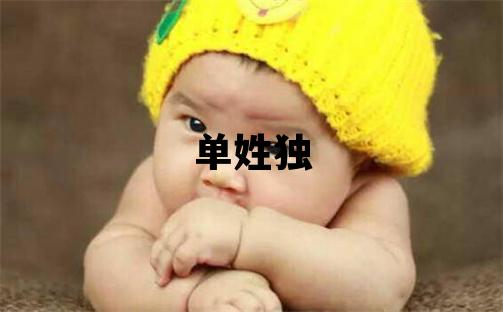 單姓獨特優美的女孩名字