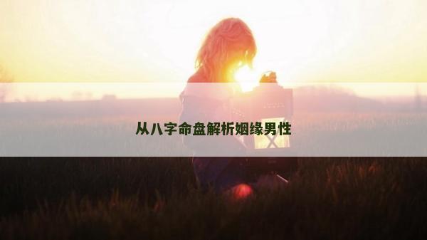 從八字命盤解析姻緣男性 從八字命盤解析姻緣男性