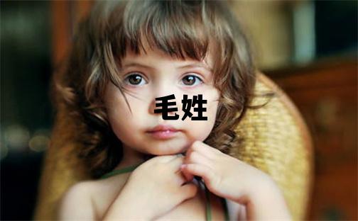 毛姓有涵養的女孩名字