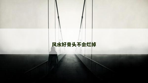 風(fēng)水好骨頭不會爛掉 風(fēng)水好骨頭不會爛掉