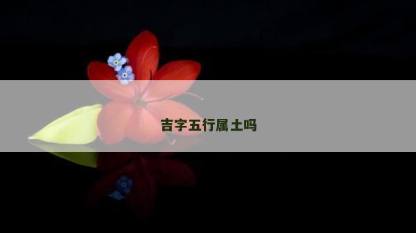 吉字五行屬土嗎