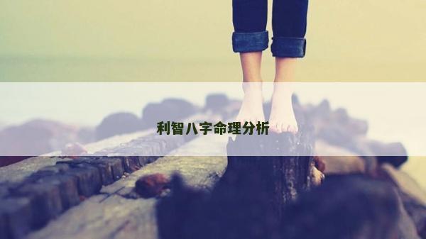 利智八字命理分析
