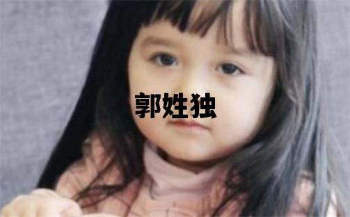 郭姓獨特優(yōu)美的女孩名字,取什么名字好