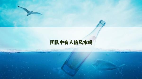 團隊中有人信風水嗎
