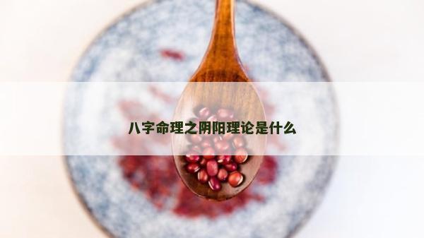 八字命理之陰陽理論是什么