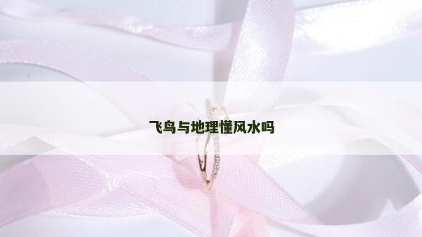 飛鳥與地理懂風(fēng)水嗎