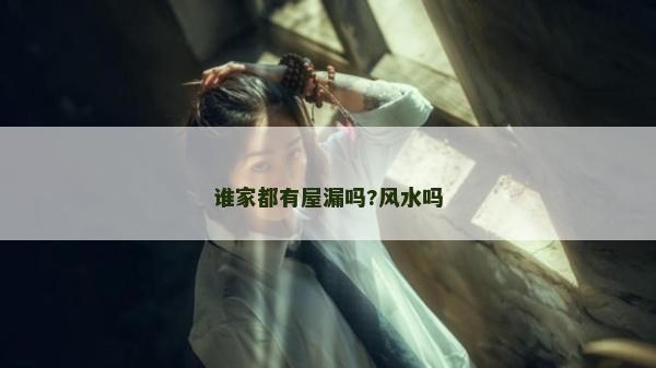 誰家都有屋漏嗎?風(fēng)水嗎
