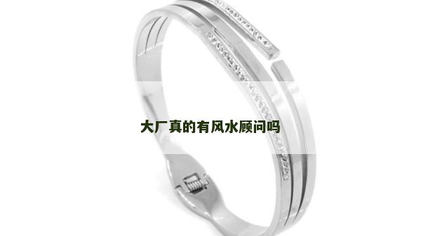 大廠真的有風水顧問嗎 大廠真的有風水顧問嗎