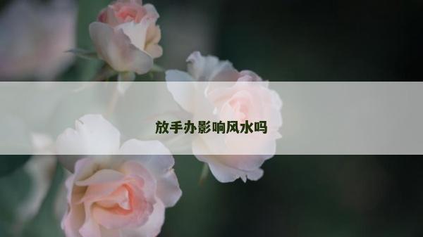 放手辦影響風水嗎