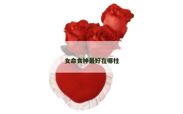 女命食神最好在哪柱
