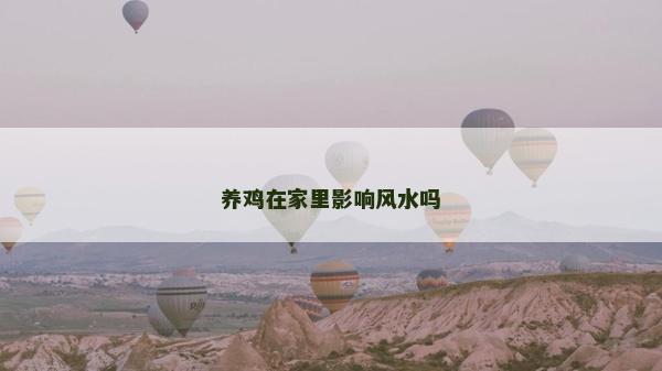 養雞在家里影響風水嗎