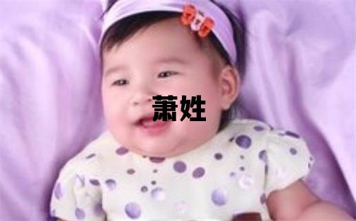 蕭姓取名優(yōu)美的女寶寶名字
